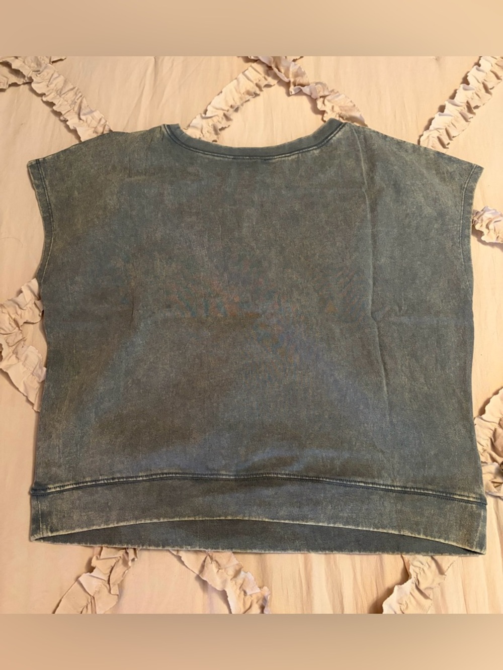 Zenana Outfitters NWOT Mineral  Washed Charcoal Top & Short Set Size S - Picture 4 of 11